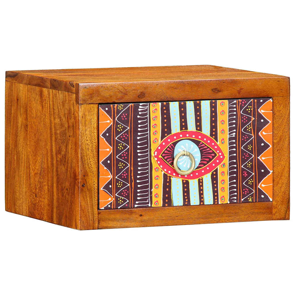 Armadio Da Notte Con Cassetto Marrone 35 X 30 X 22 cm