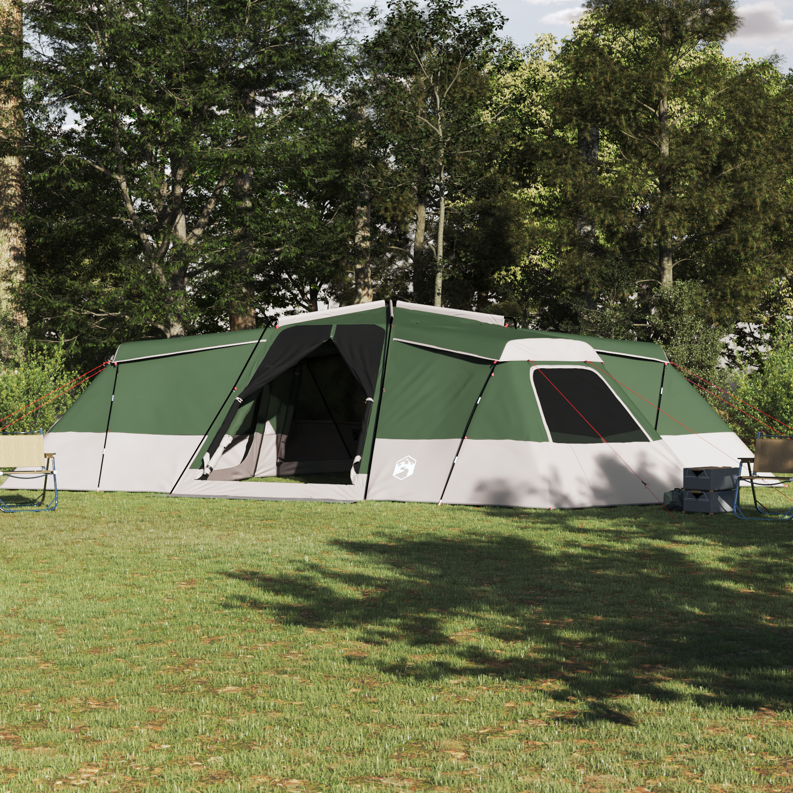 Tenda Familiare Verde 833 X 585 X 216 Cm Poliestere