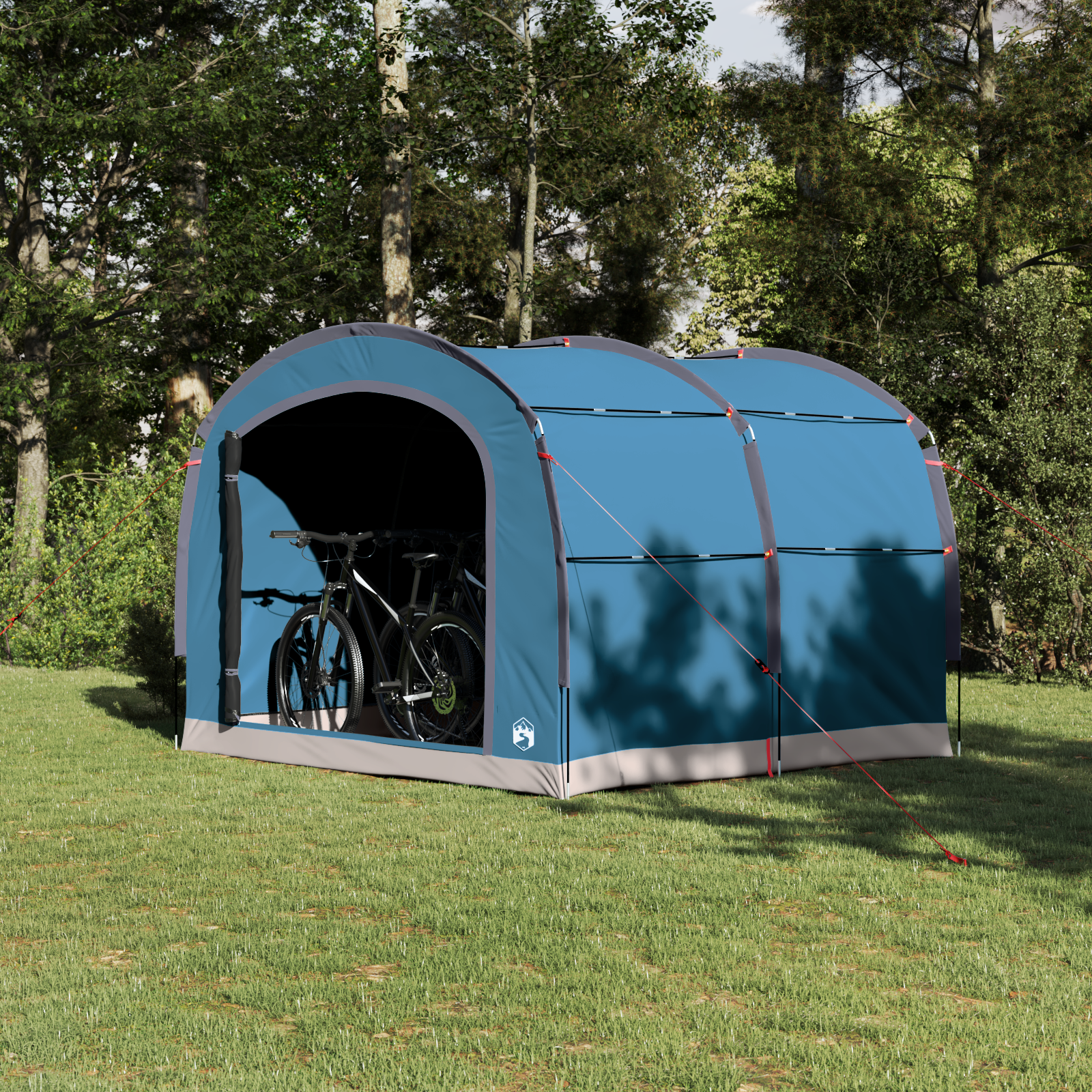 Tenda Con Tetto Blu 268 X 240 X 191 Cm Poliestere