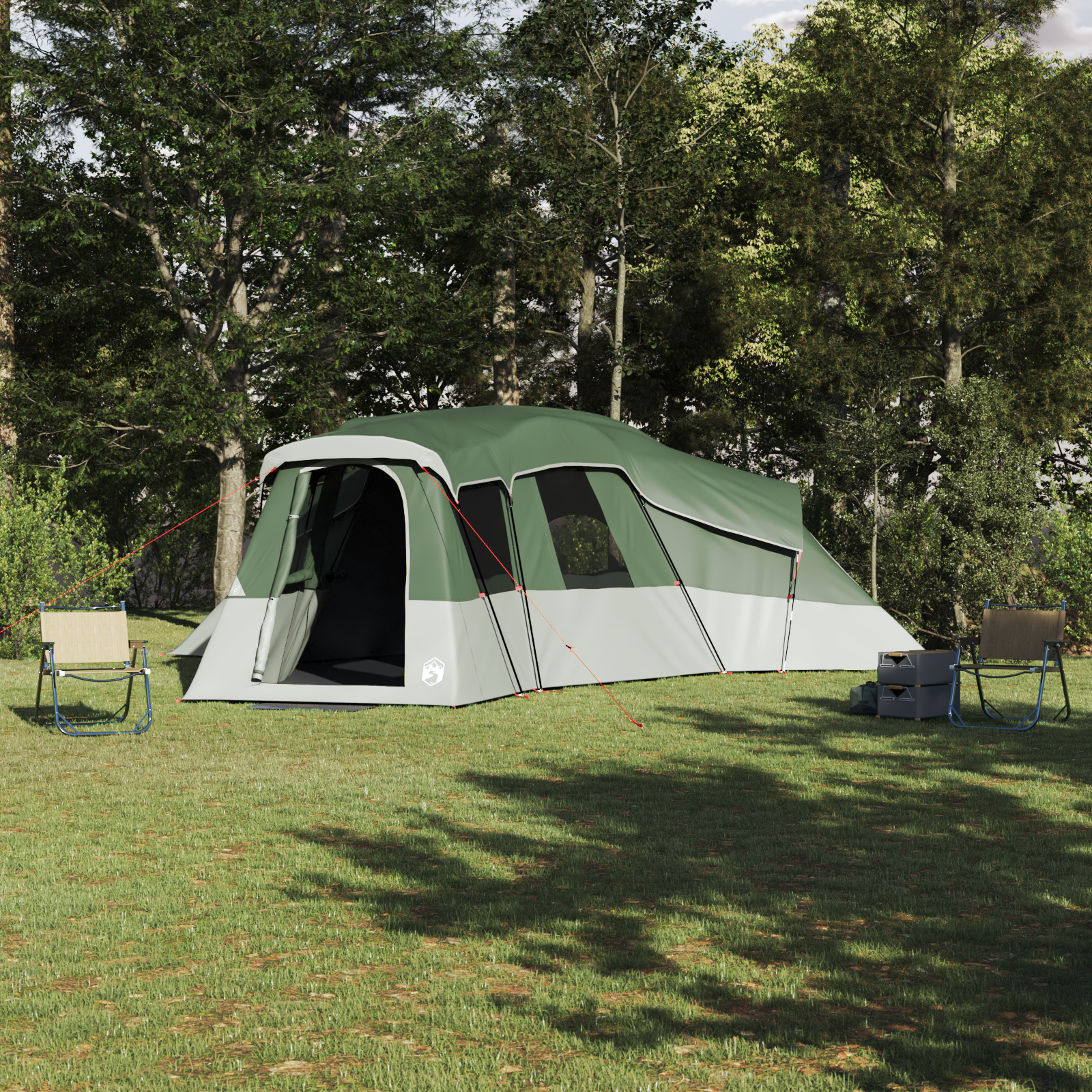 Tenda Familiare Verde 762 X 655 X 218 Cm Poliestere