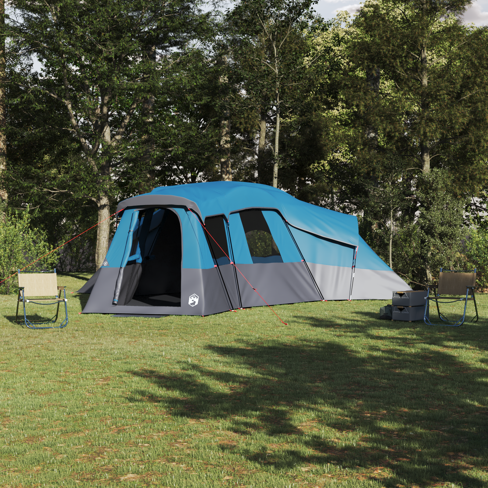 Tenda Familiare Blu 762 X 655 X 218 Cm Poliestere