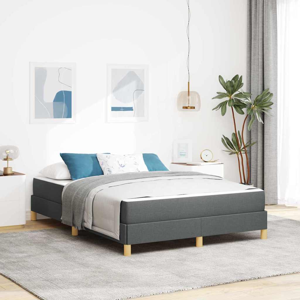 Letto A Molle Tortora, Marrone 160 X 200 cm