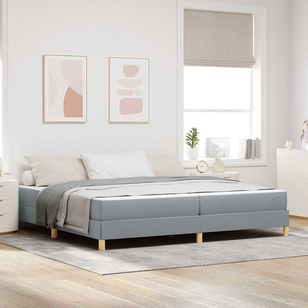 Letto A Molle Tortora, Marrone 200 X 200 cm
