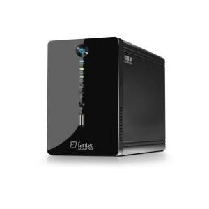 Fantec CL-35b2 - NaS-Server - 2 Schächte - Sata 3gb/s - Hdd - Raid 0, 1 - Gigabit Ethernet