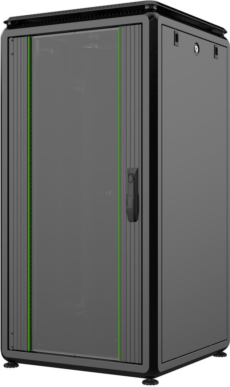 Lanview 22u W=600mm D=600mm H=1164mm (rdl22u66bl)