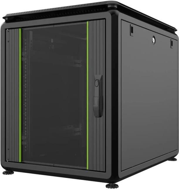 Lanview 12u W=600mm D=800mm H=719mm (rdl12u68bl)