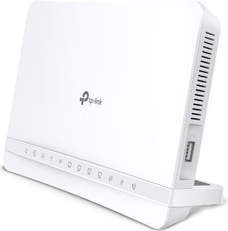 TP-Link WI-Fi 6 Internet Box 4 WlaN-Router Gigabit Ethernet DuaL-Band (2,4 Ghz/5 Ghz) Weiß (vx231v)