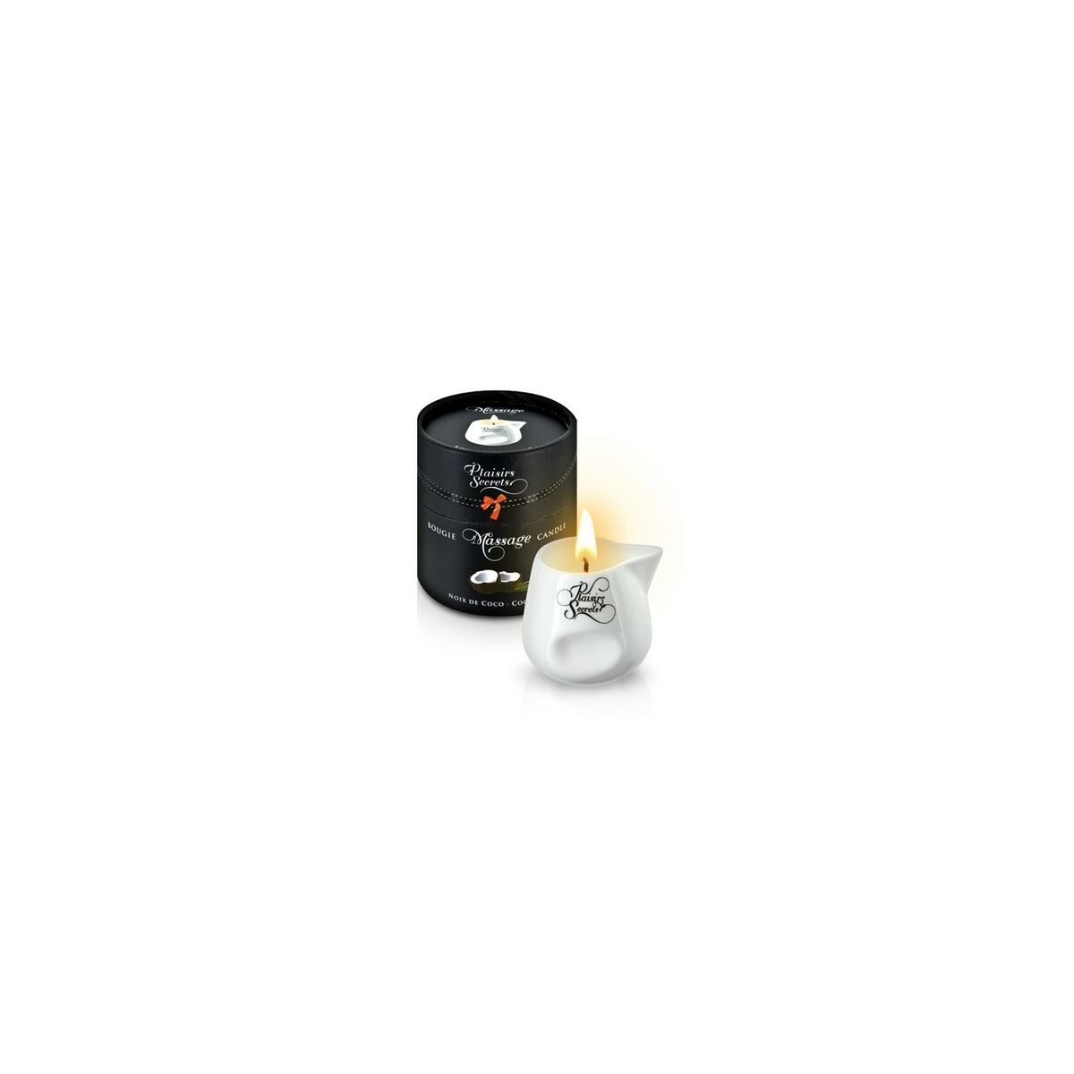 Candela Massaggio Plaisirs Secrets Cocco 80 ml