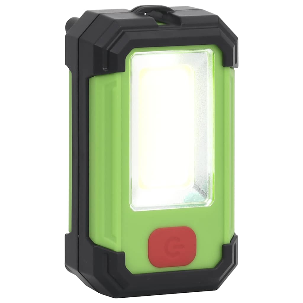 vidaXL Projecteur LED portable à alimentation solaire 7 W Blanc froid