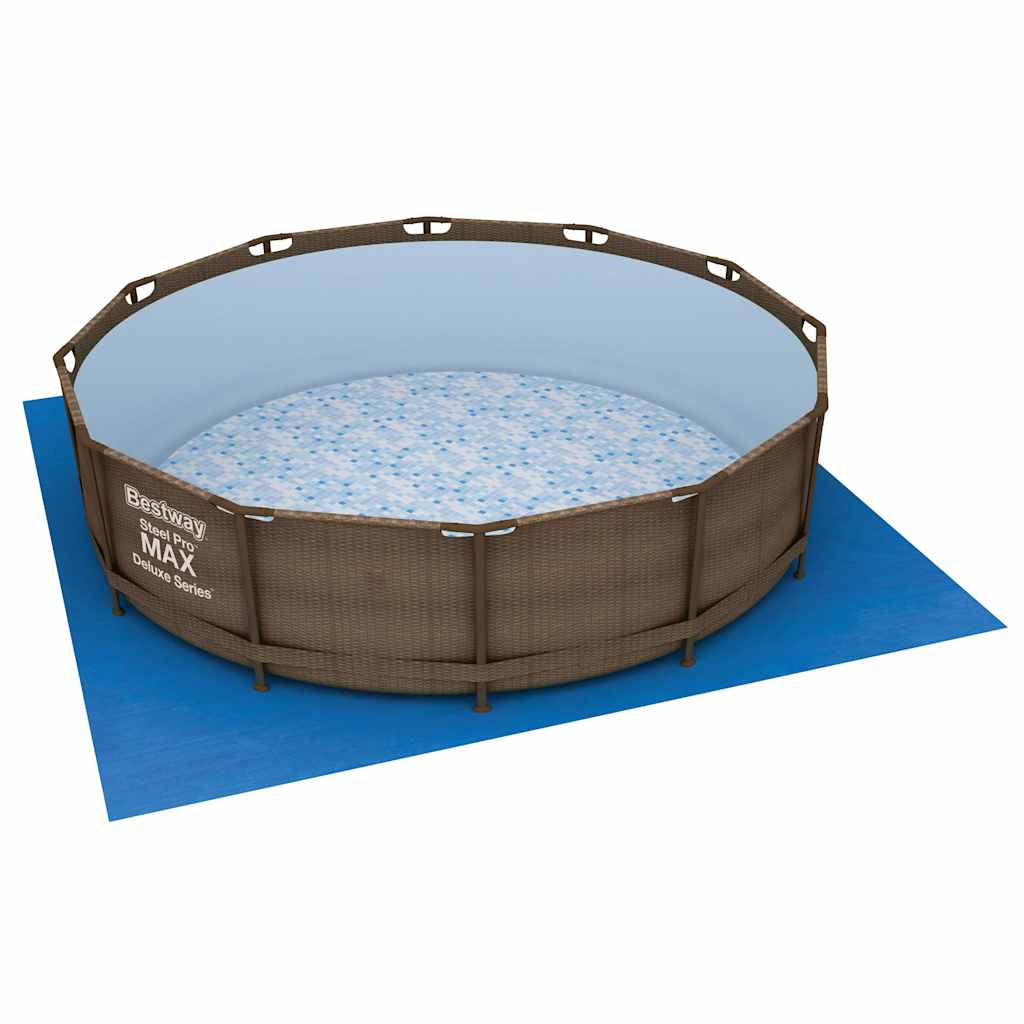 Bestway Tapis de sol pour piscine Flowclear 396x396 cm - Image 4