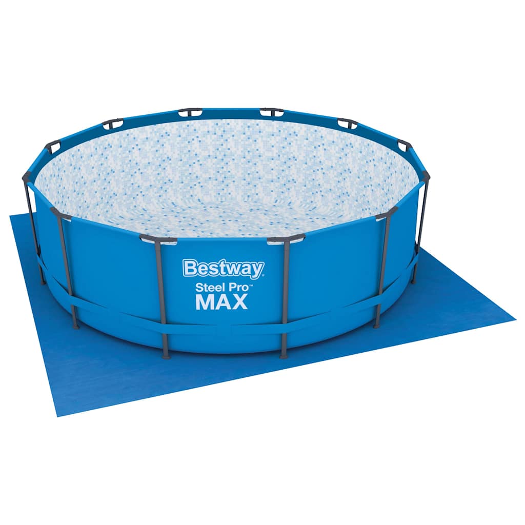 Bestway Tapis de sol pour piscine Flowclear 396x396 cm - Image 5