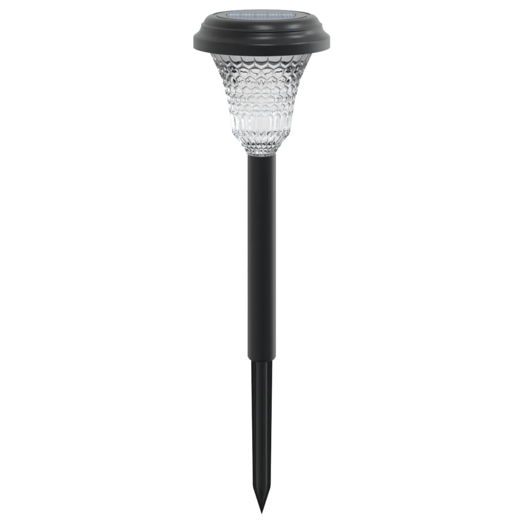 vidaXL Solar-Wegbeleuchtung mit Erdspießen 12 Stk. Weiß - Image 5