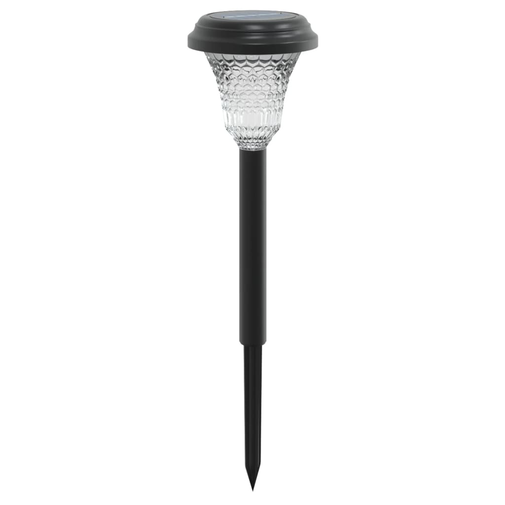 vidaXL Solar-Wegbeleuchtung mit Erdspießen 12 Stk. Weiß - Image 4