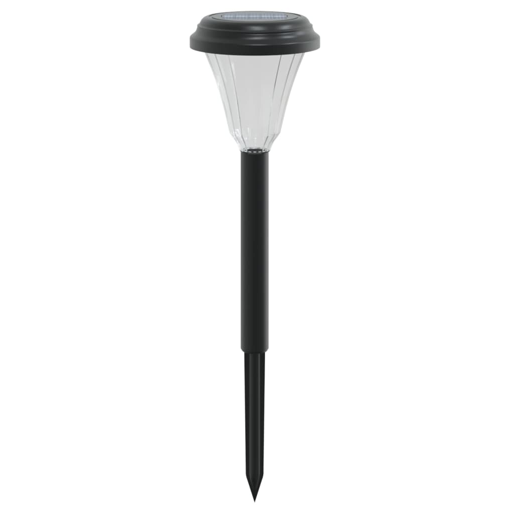 vidaXL Solar-Wegbeleuchtung mit Erdspießen 12 Stk. Weiß - Image 4