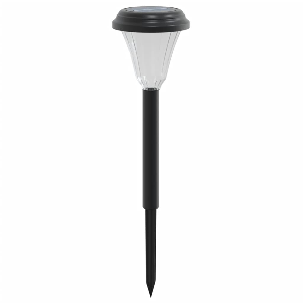 vidaXL Solar-Wegbeleuchtung mit Erdspießen 12 Stk. Weiß - Image 5