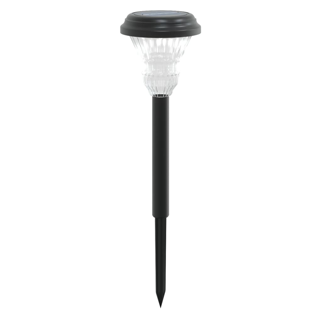vidaXL Solar-Wegbeleuchtung mit Erdspießen 12 Stk. Weiß - Image 3
