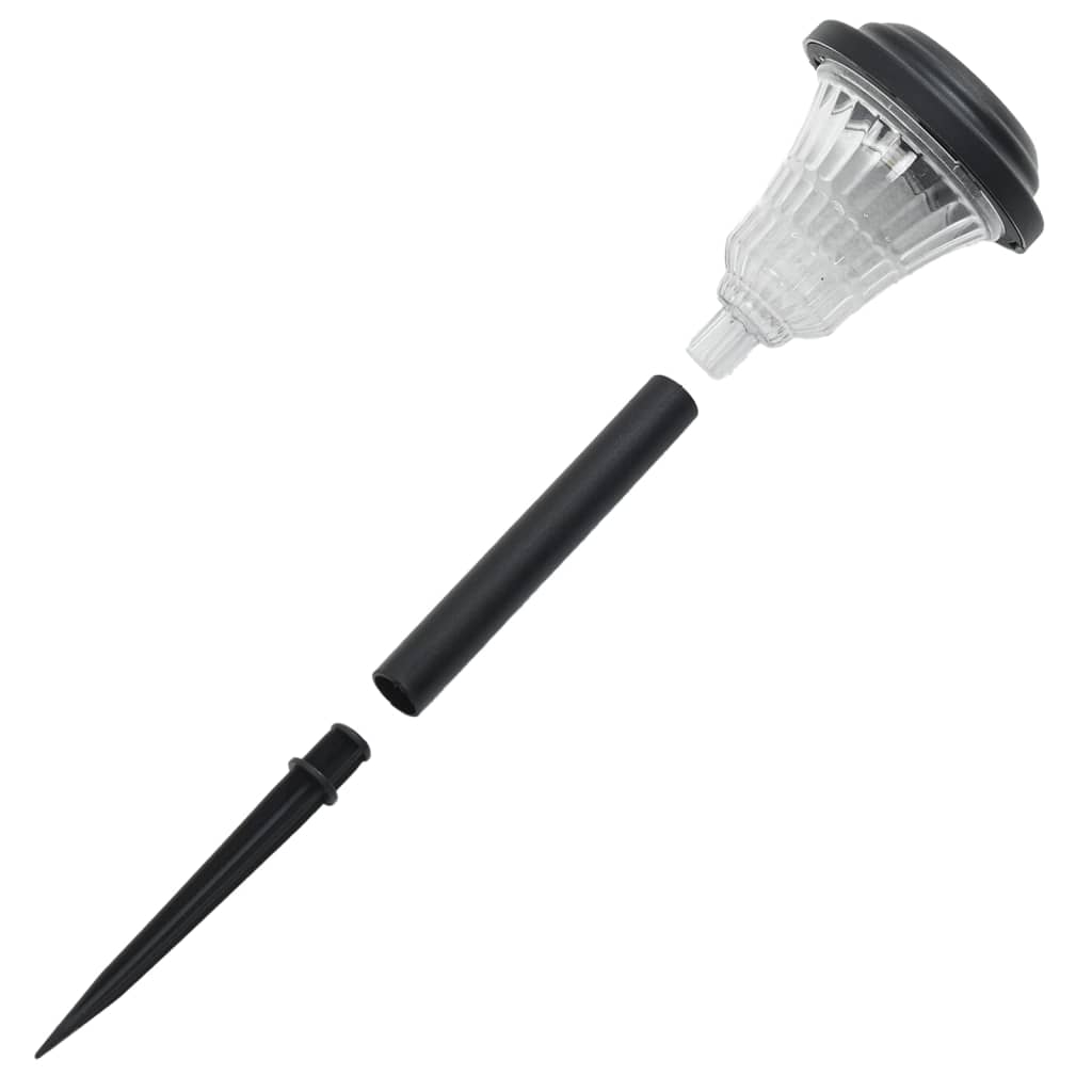 vidaXL Solar-Wegbeleuchtung mit Erdspießen 12 Stk. Weiß - Image 6