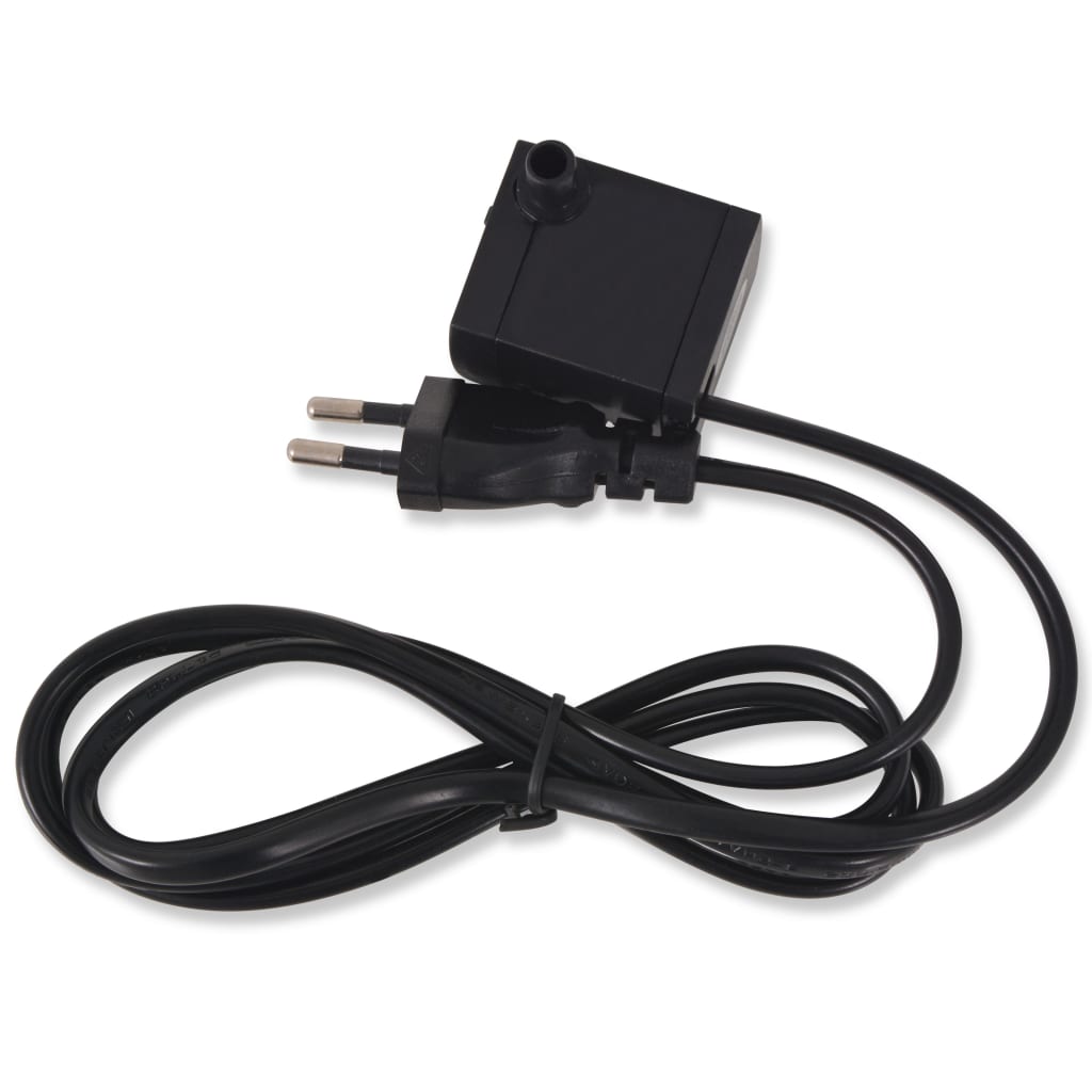 vidaXL Zimmerbrunnen mit Pumpe Polyresin - Image 6