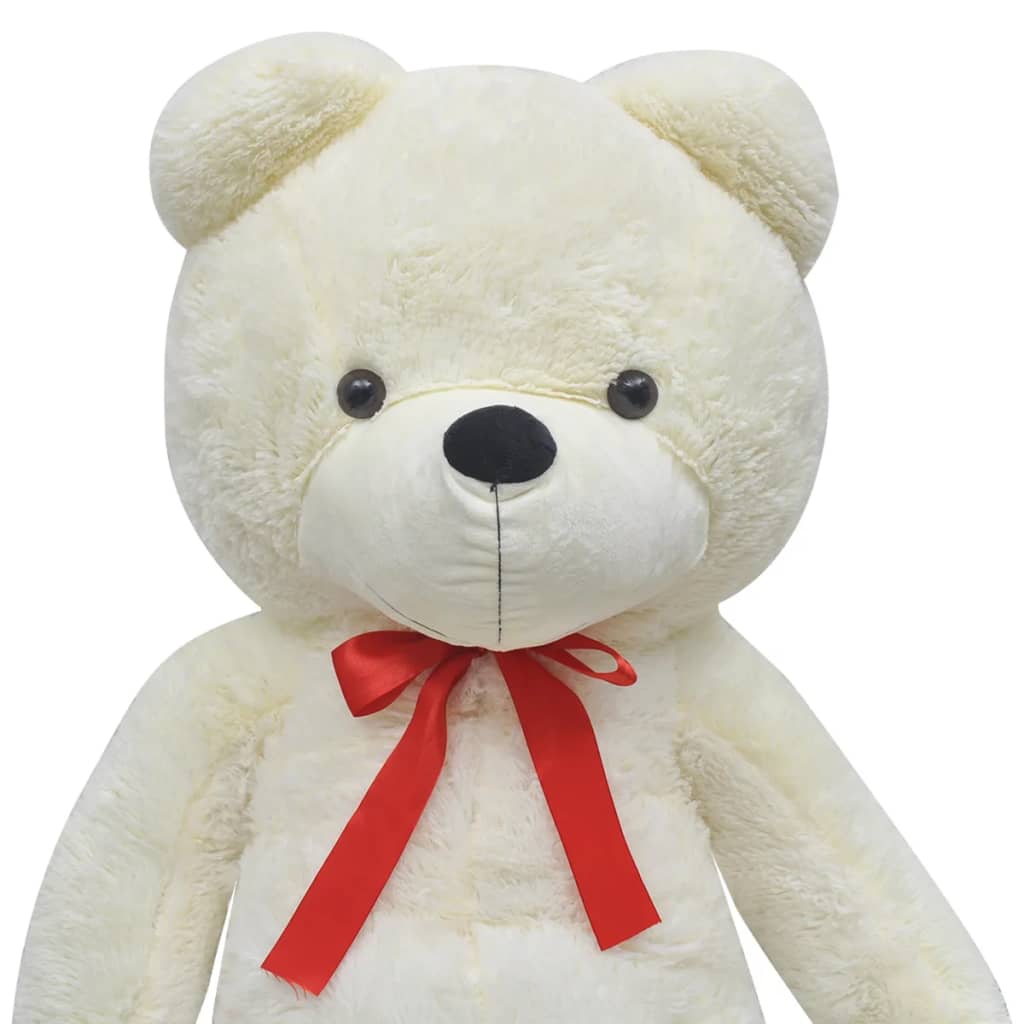 vidaXL Weicher XXL-Plüsch-Teddybär Weiß 160 cm - Image 3