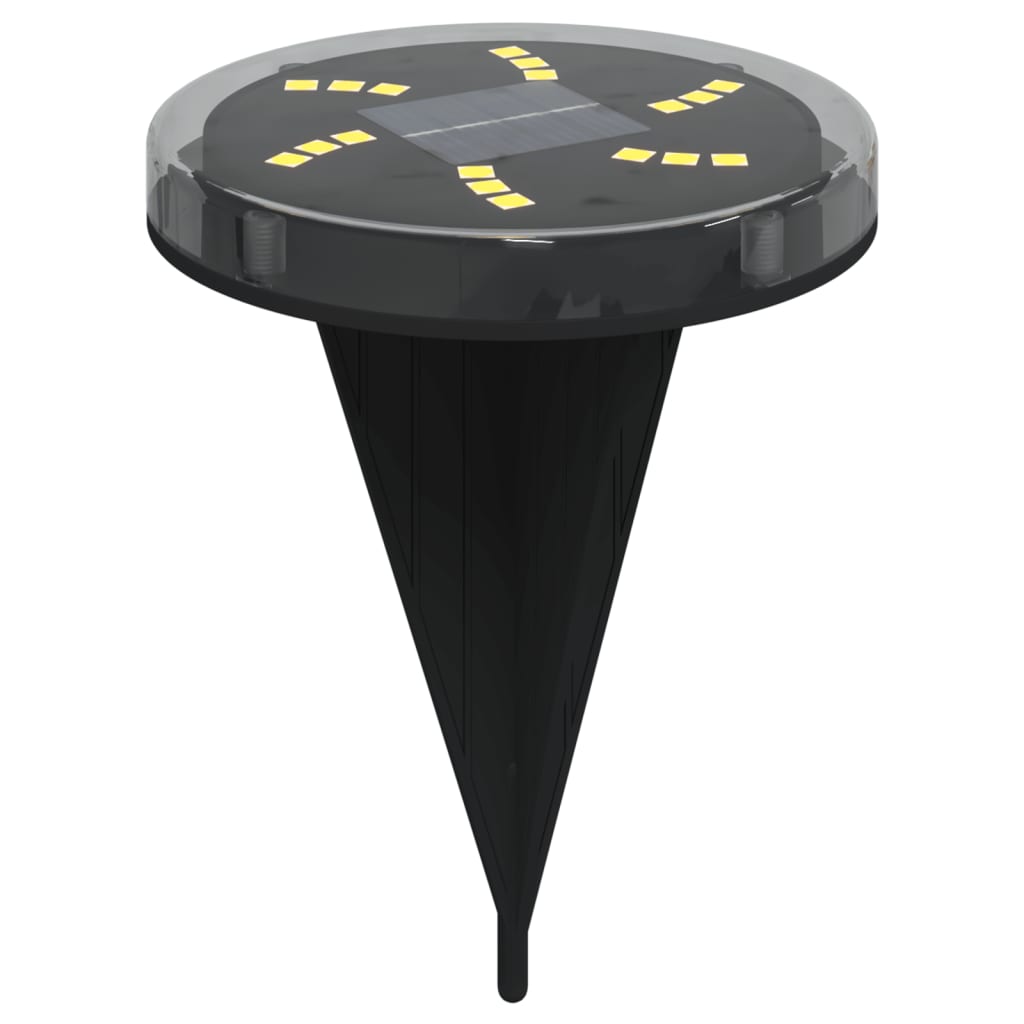 vidaXL Solar-Bodenleuchten mit Erdspieß 12 Stk. Warmweiß - Image 4
