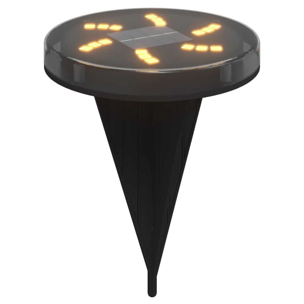 vidaXL Solar-Bodenleuchten mit Erdspieß 12 Stk. Warmweiß - Image 3