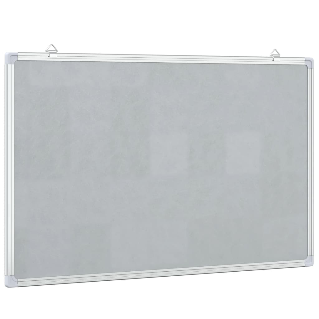 vidaXL Magnetisches Whiteboard 100x60x1,7 cm Aluminium - Image 4