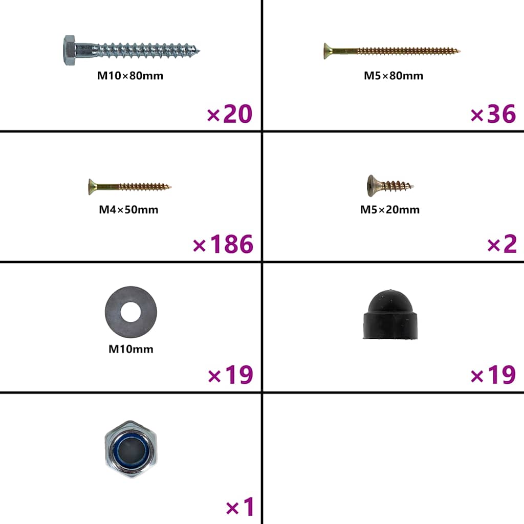 vidaXL Schaukelsitze mit Seilen 2 Stk. Blau 38x16 cm Polyethene - Image 6