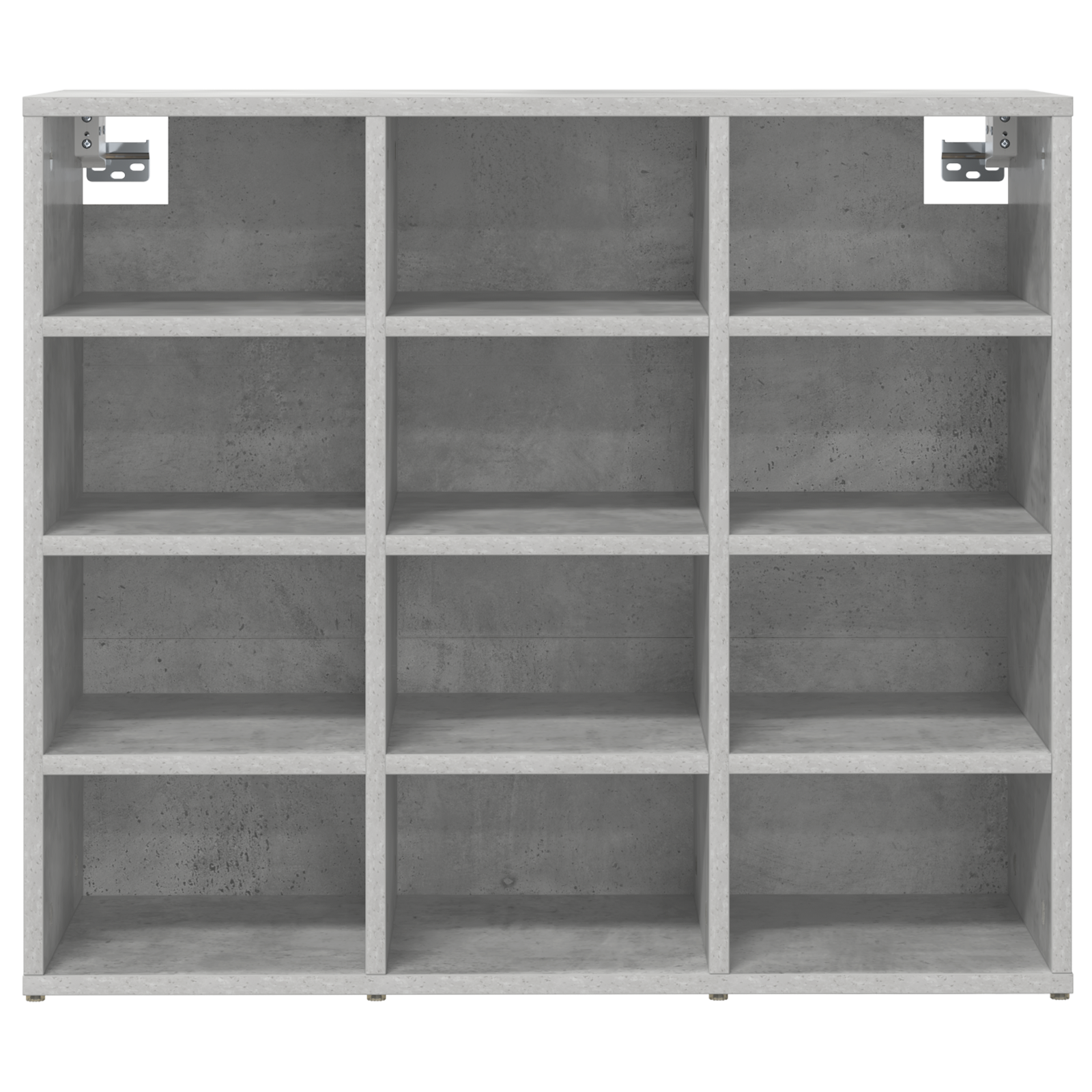 Mobile Per Scarpe Grigio Cemento 77,5 X 30 X 67 cm - Image 5