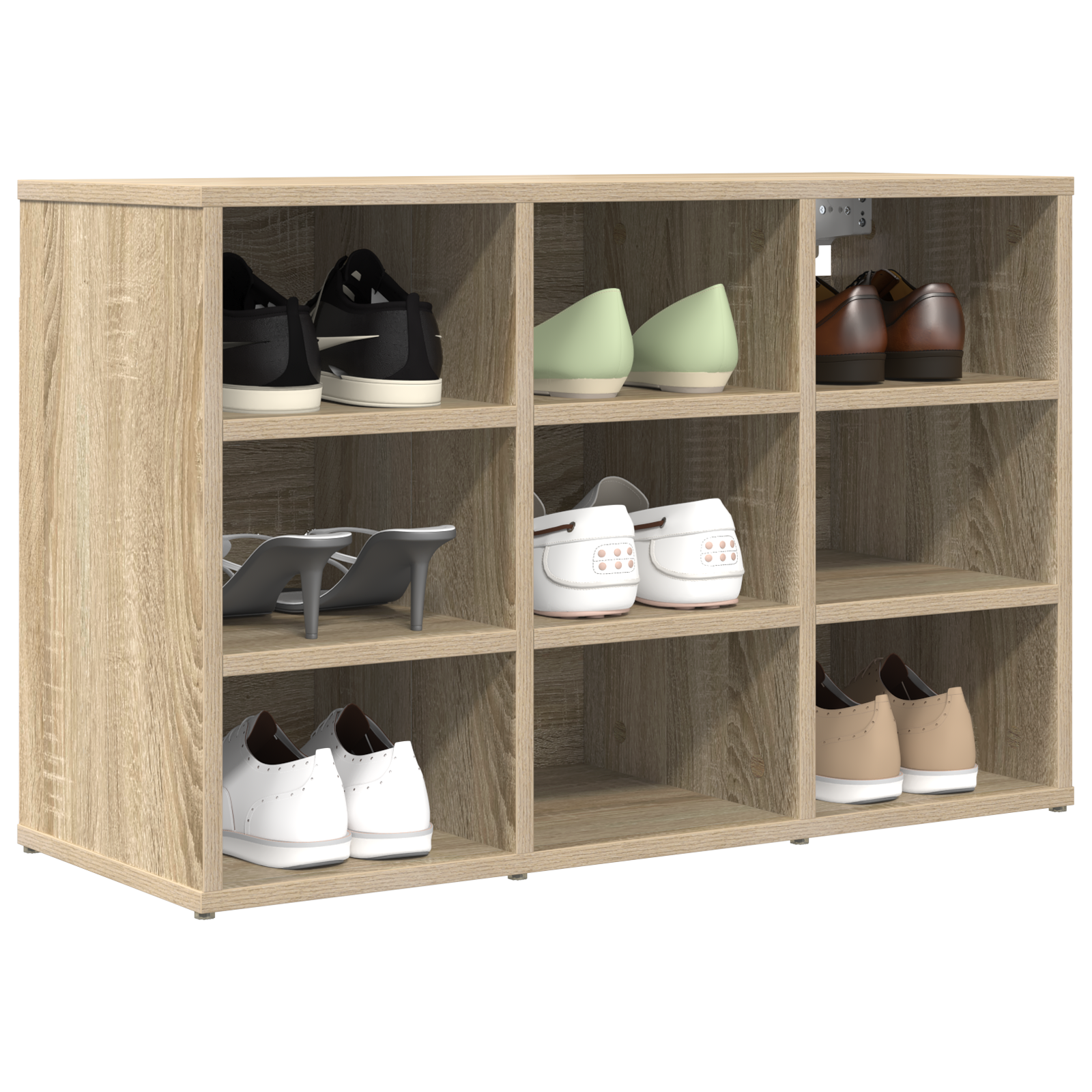Mobile Per Scarpe Rovere Sonoma 77,5 X 30 X 51 cm - Image 3