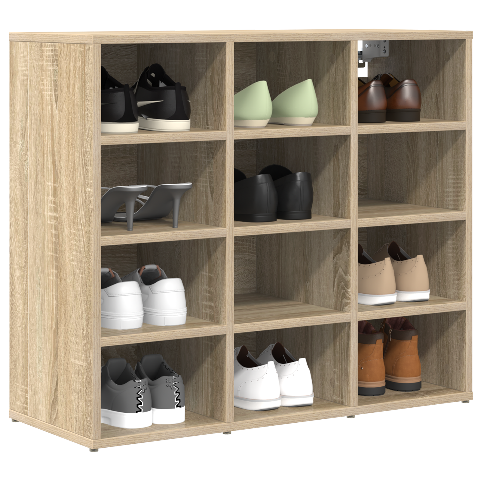Mobile Per Scarpe Rovere Sonoma 77,5 X 30 X 67 cm - Image 3