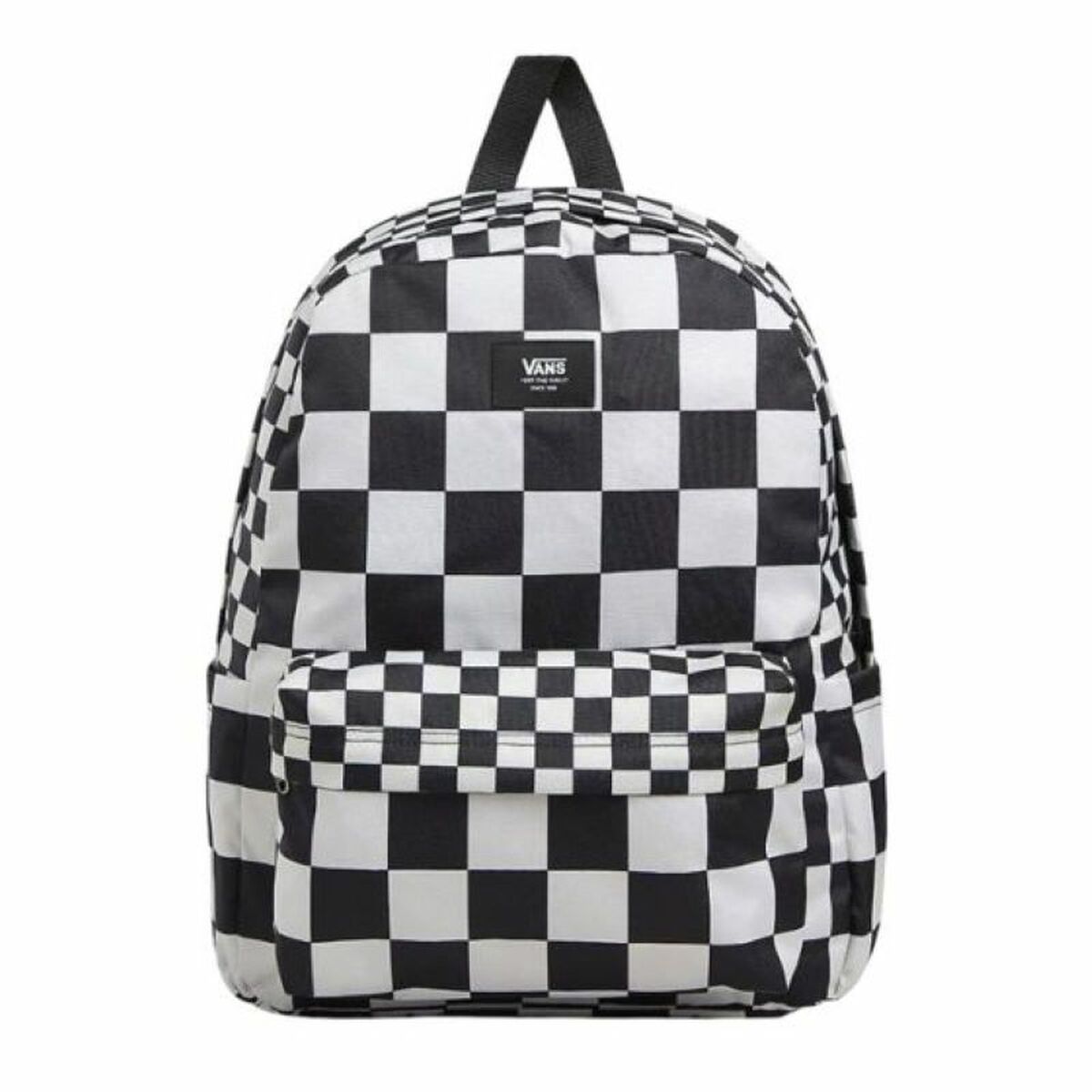 Zaino Scuola Vans Old Skool Check Backpack Vn000h4x3m41 Nero