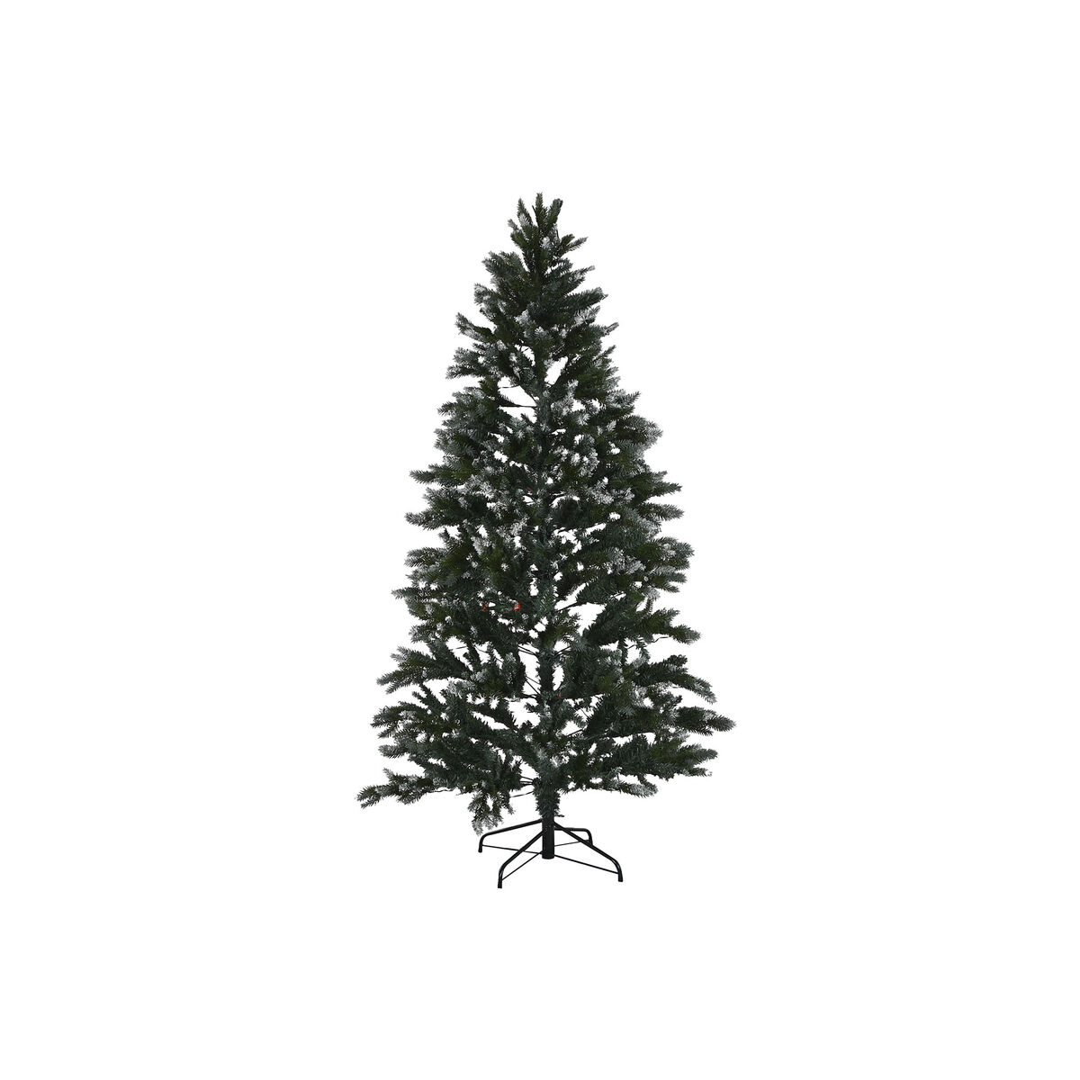 Albero Di Natale Home Esprit Verde Metallo Polietilene Nevoso 130 X 130 X 210 cm