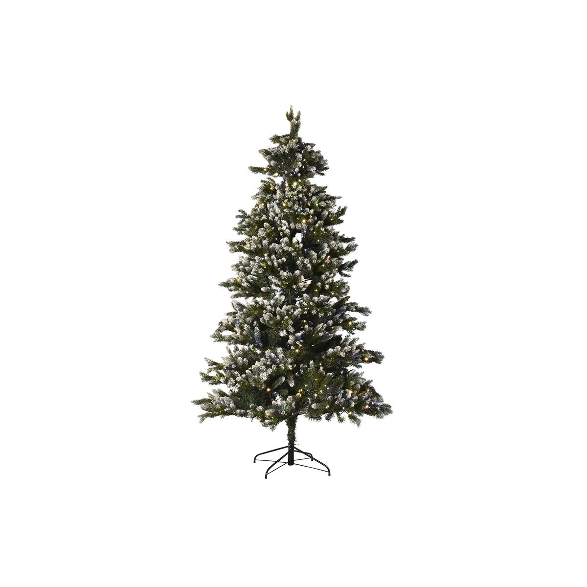 Albero Di Natale Home Esprit Verde Metallo Polietilene Nevoso 140 X 140 X 240 cm