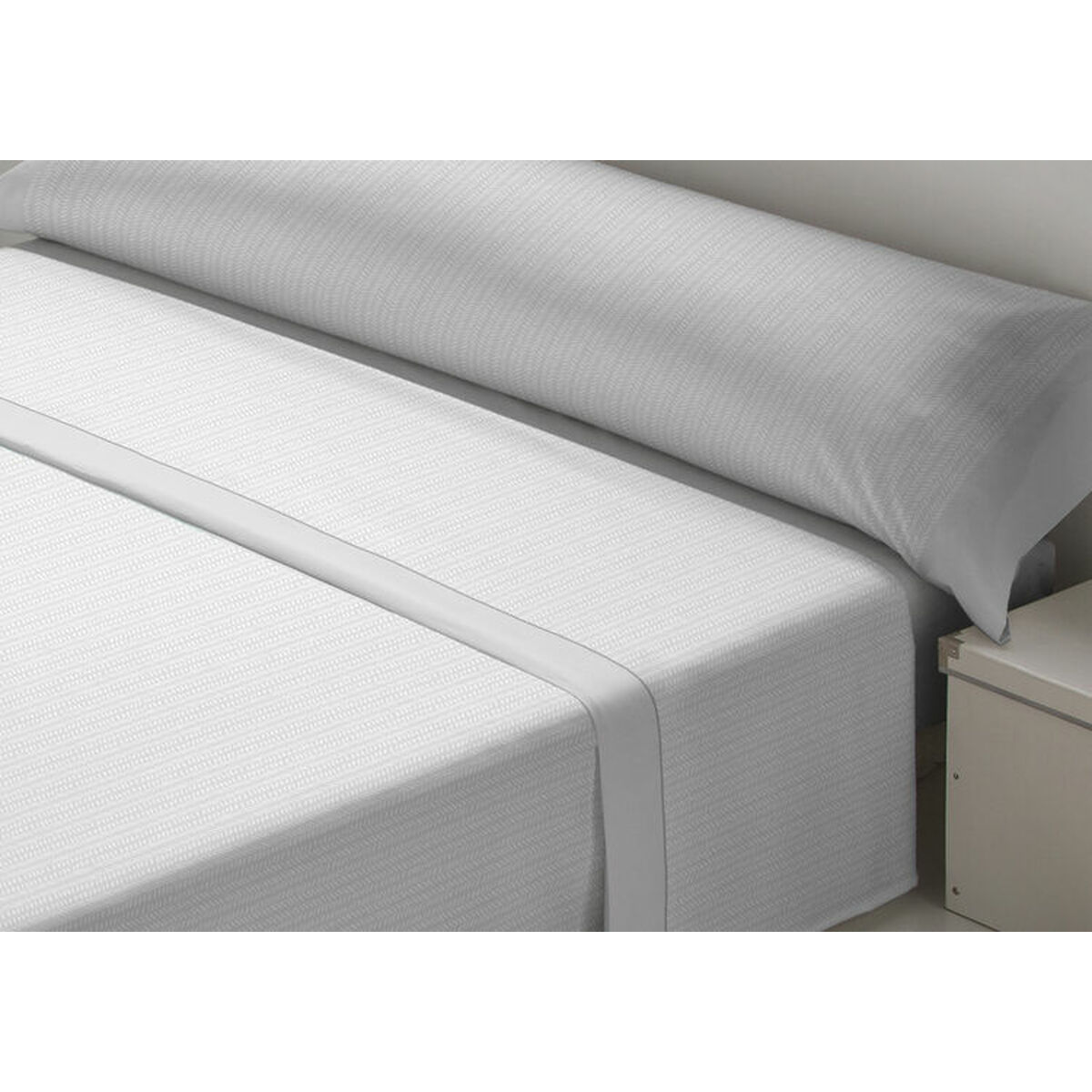 Set Di Lenzuola D'or Cebra Grigio Singolo Franela