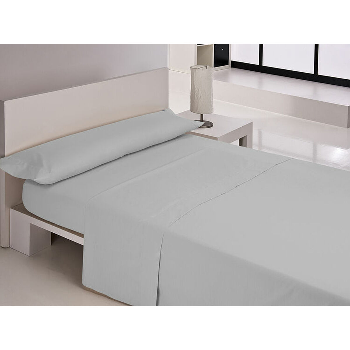 Set Di Lenzuola Carla Rubini Denver Grigio Osimano