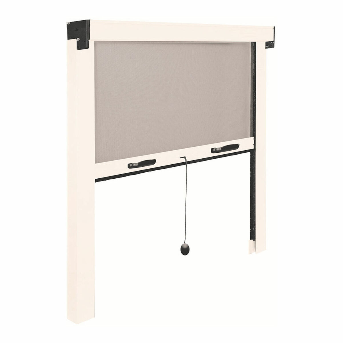 Zanzariera Irs Bianco 80 X 140 Cm Alluminio Fibra Di Vetro Finestre Pieghevoli
