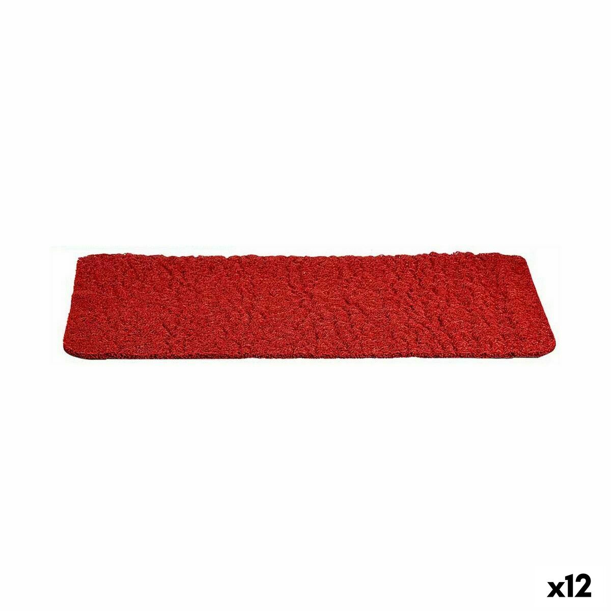 Zerbino Rosso Pvc 70 X 40 Cm (12 Unità)