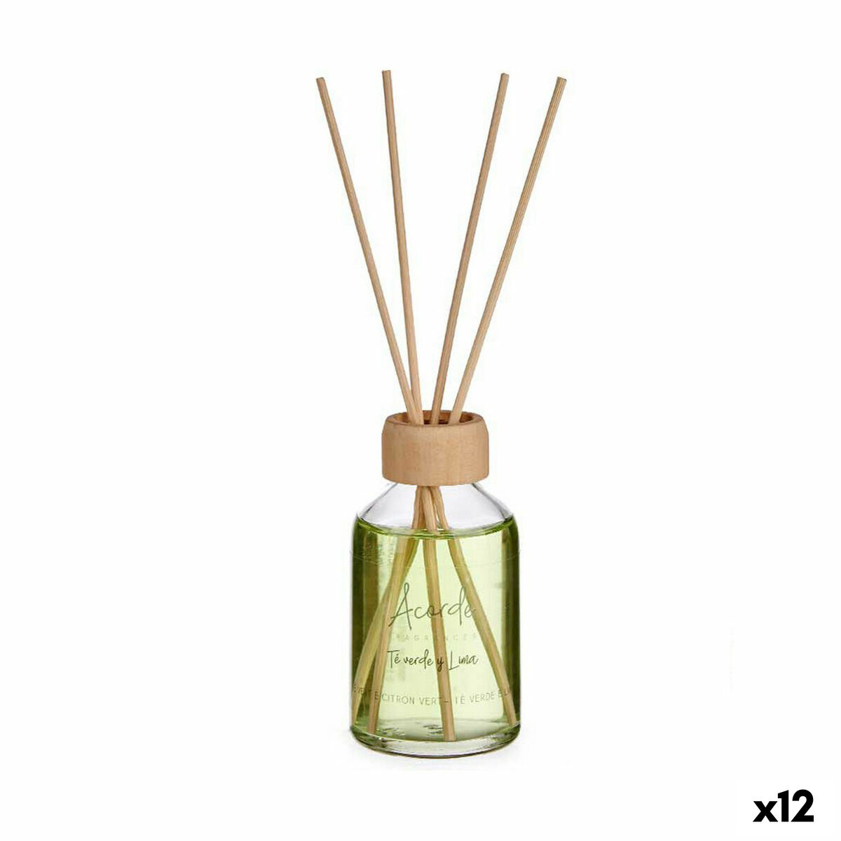 Bastoncini Profumati Acorde 50ml Green Tea Lime Tè Verde 50 Ml (12 Unità)