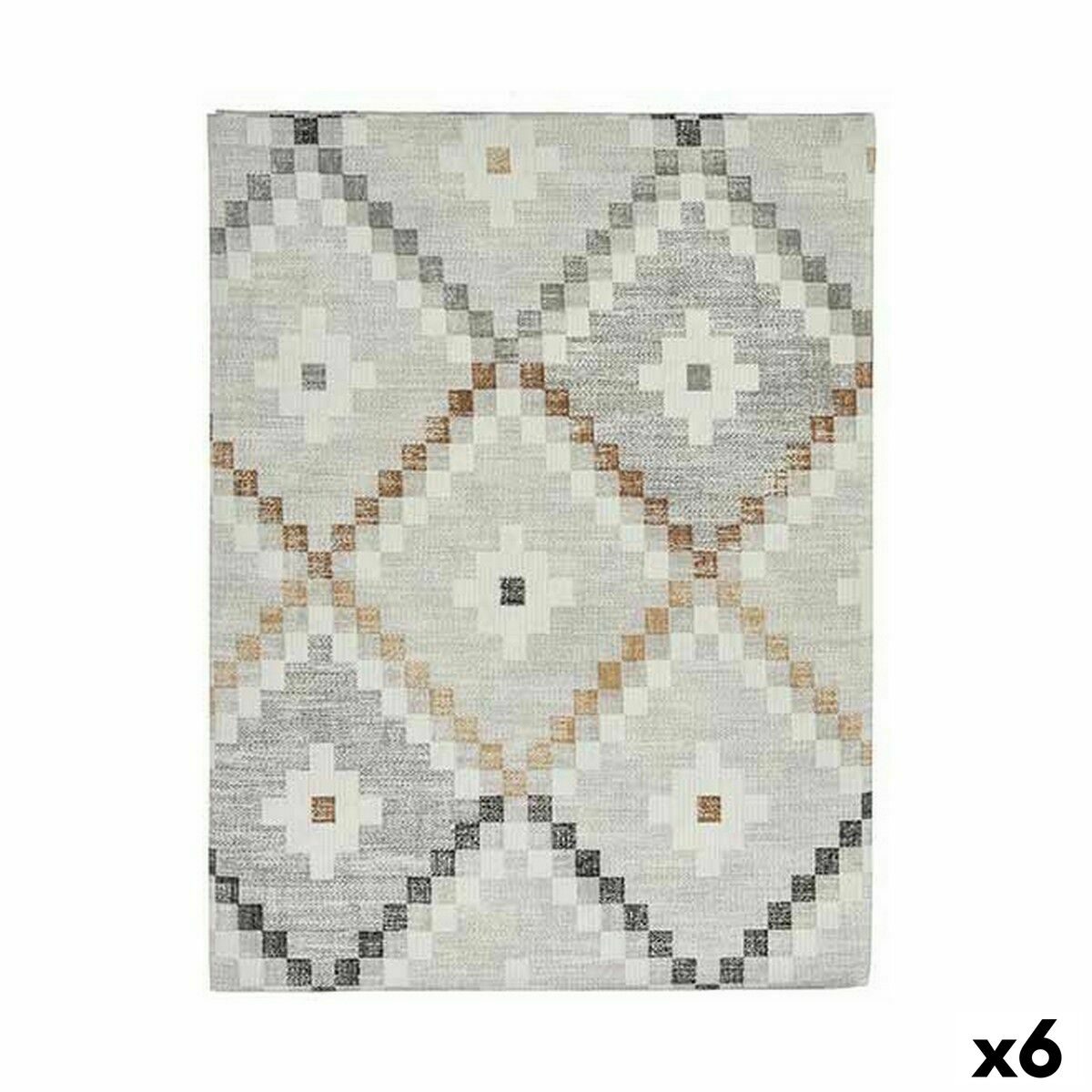 Tovaglia Antimacchia Kinvara RomboS-B Beige Tela Antimacchia Rombos 140 X 180 Cm (6 Unità)