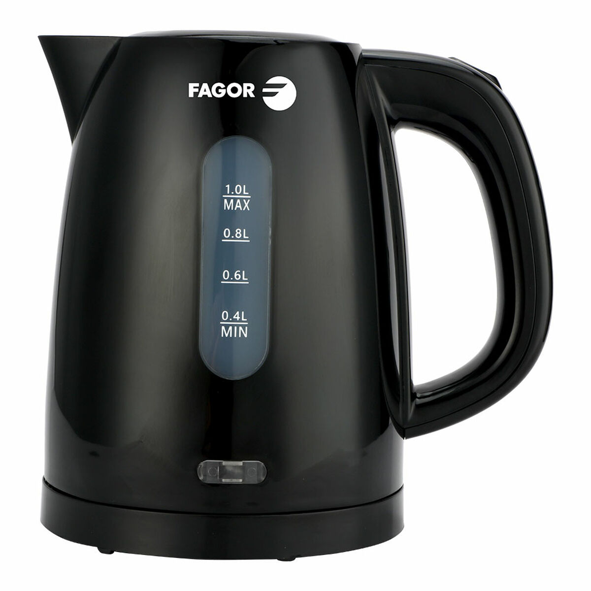 Bollitore Fagor Teya Noir 2200 W 1 L Nero Acciaio Inossidabile Plastica
