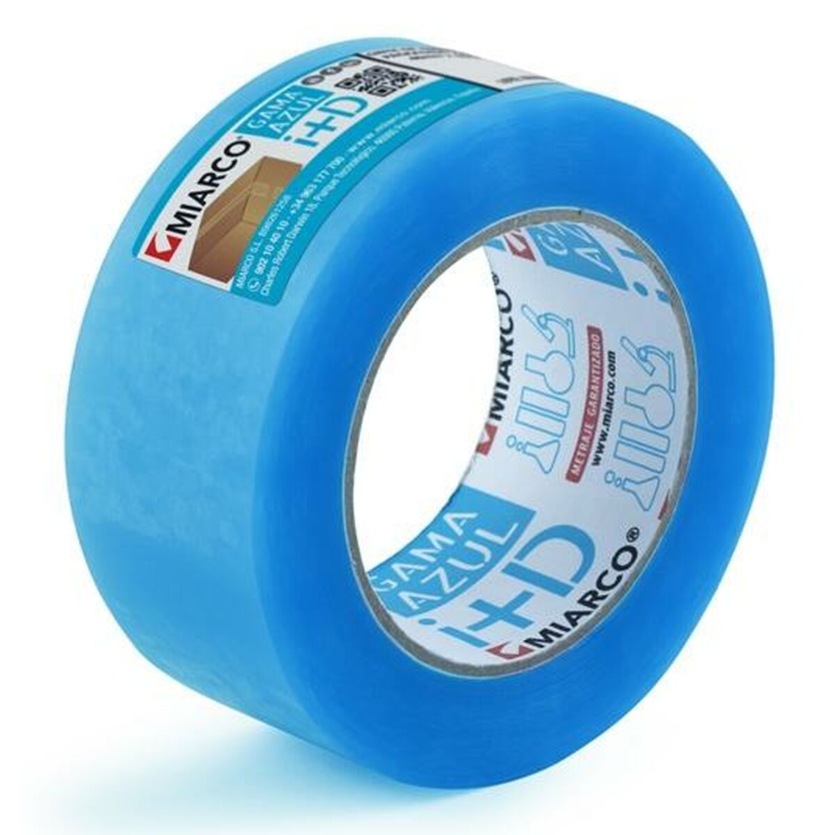 Nastro Adesivo Miarco Azzurro 48 X 132 Mm (6 Pezzi)