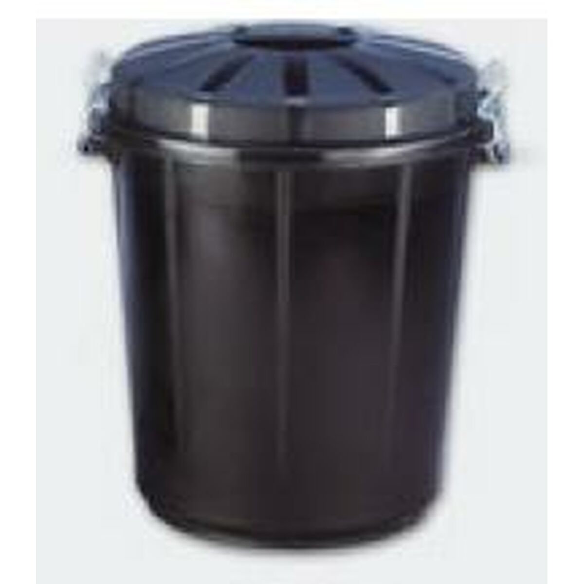 Secchio Della Spazzatura Denox 70 L Nero Plastica