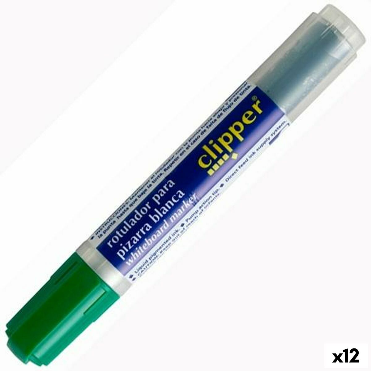 Pennarelli A Gesso Liquido Alpino Liquid Clipper Verde (12 Unità)