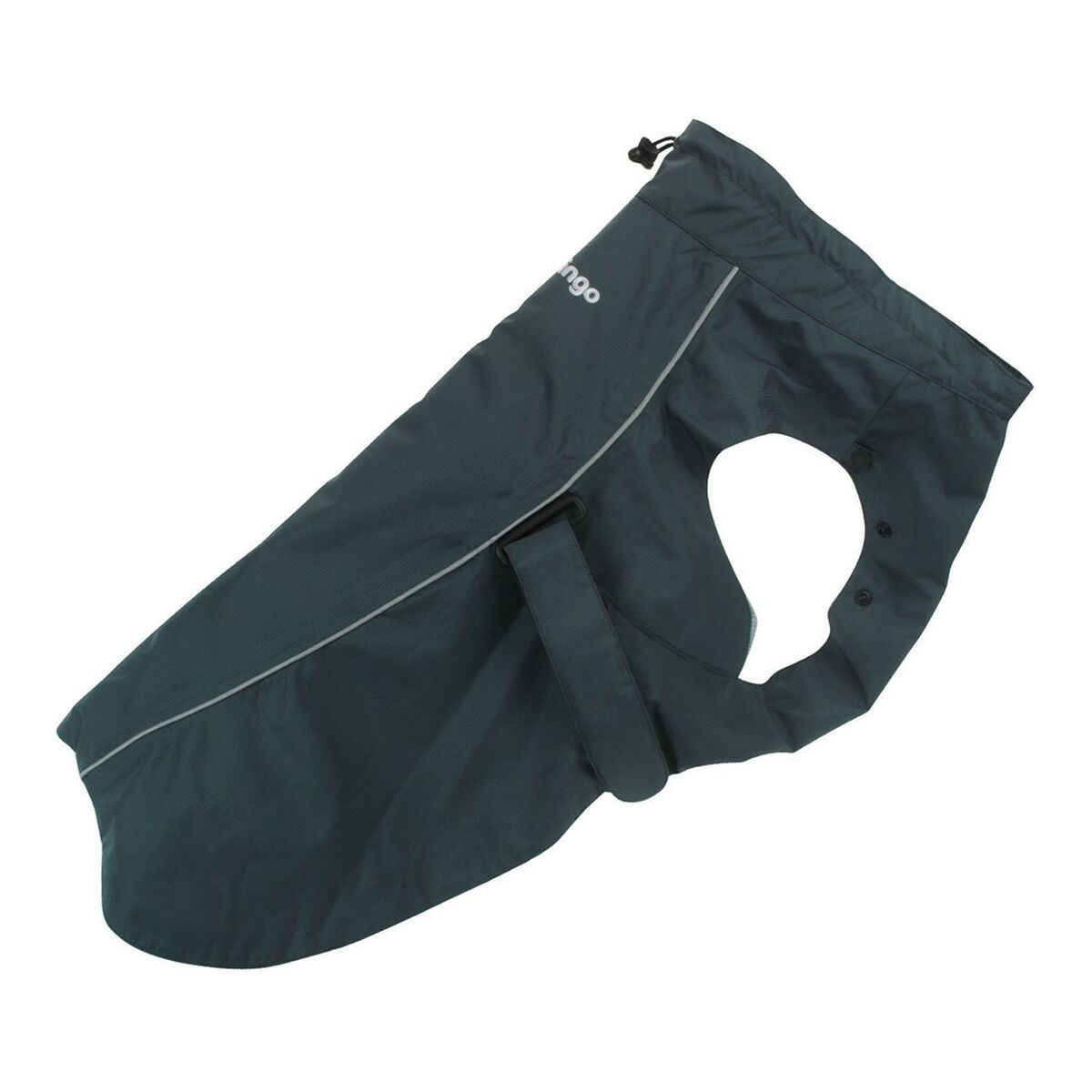 Impermeabile Per Cani Red Dingo Perfect Fit Nero 55 Cm Black