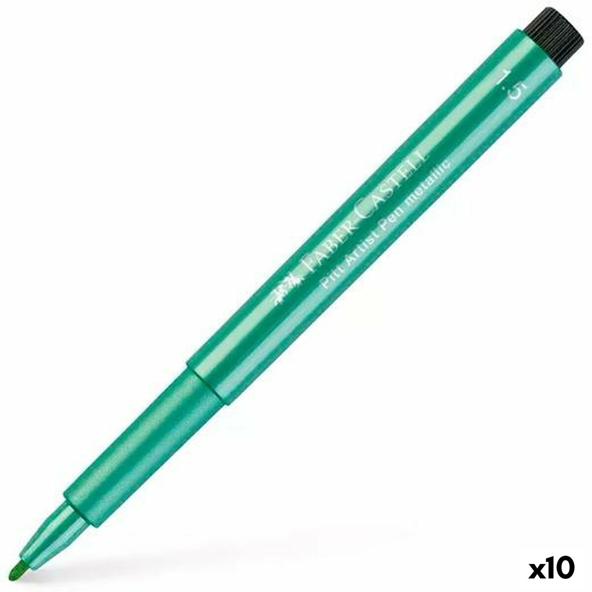 Pennarelli FabeR-Castell Pitt Artist Metallizzato (10 Unità)