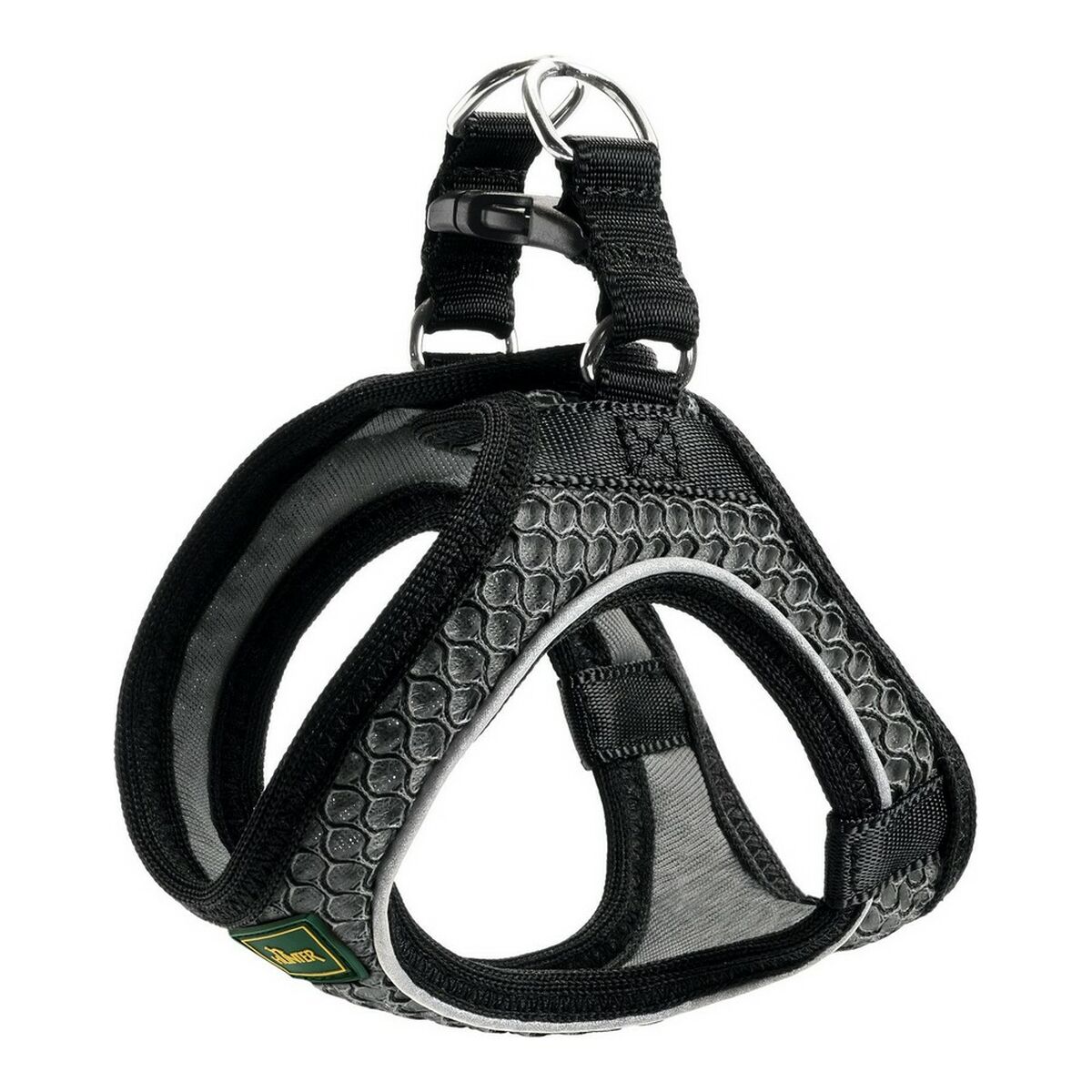 Imbracatura Per Cani Hunter HilO-Comfort Antracite Taglia S (42-48 Cm)
