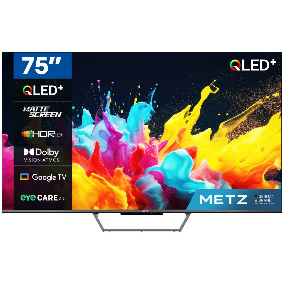 Smart Tv Metz 75mqe7600z 4k Ultra Hd 75" Qled