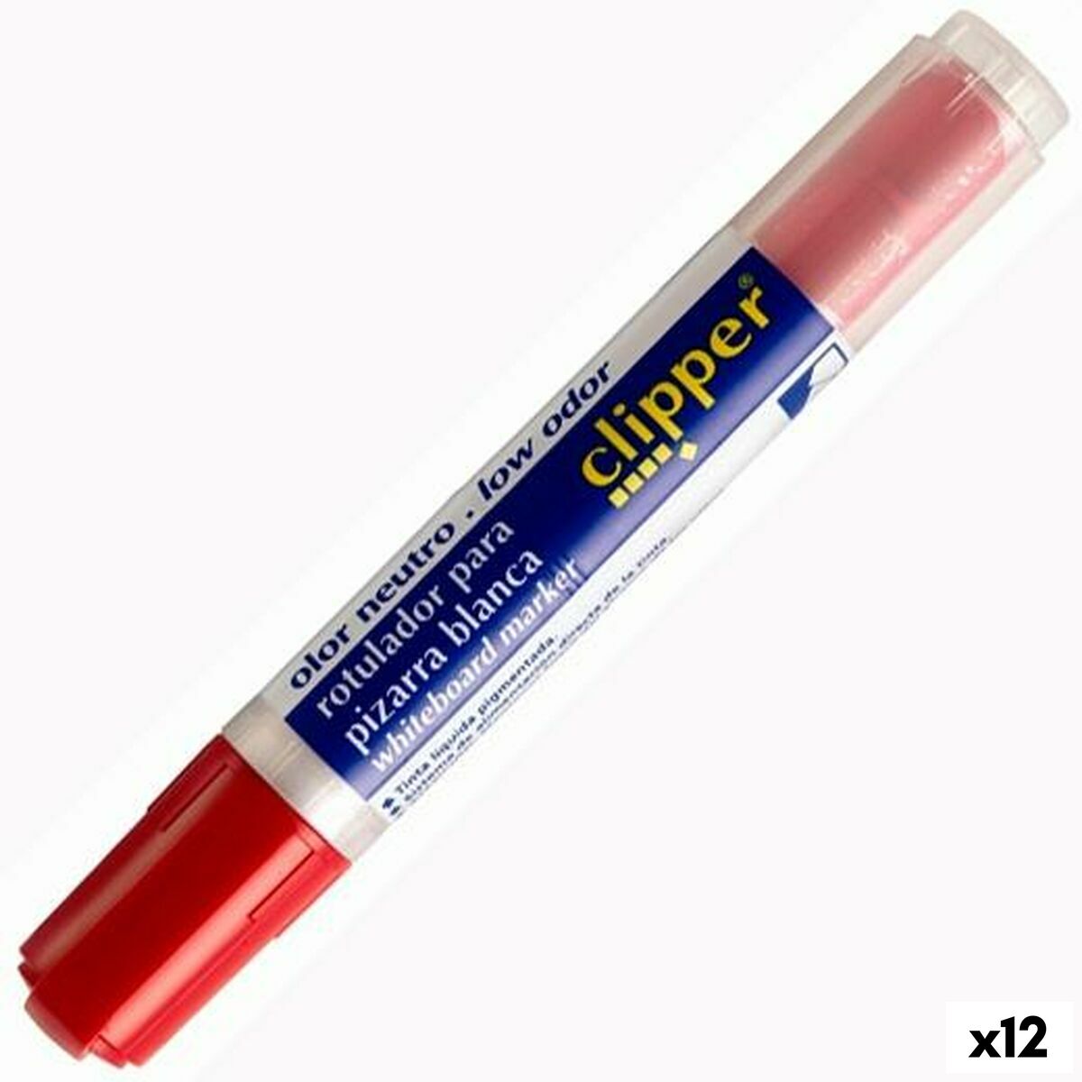 Pennarelli A Gesso Liquido Alpino Liquid Clipper Rosso (12 Unità)