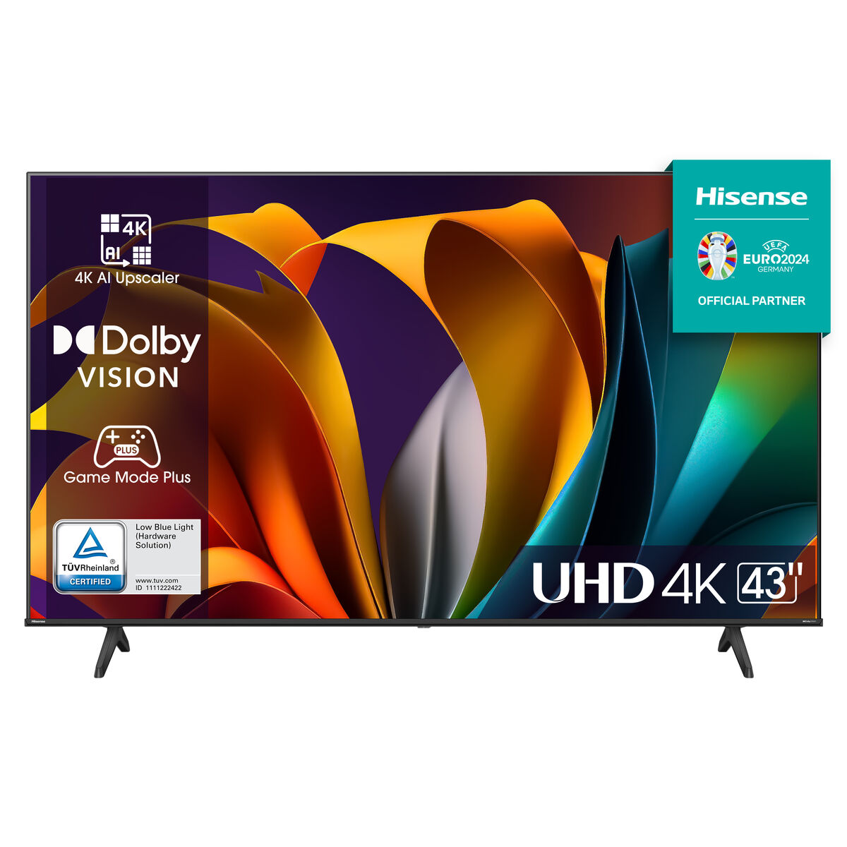 Smart Tv Hisense 43a6n 43" 4k Ultra Hd Led Hdr D-Led Qled