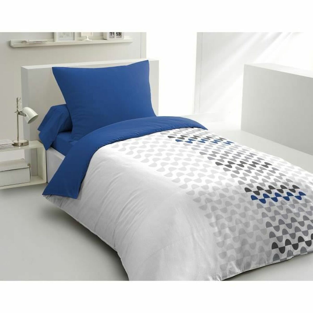 Set Di Copripiumino Home Linge Passion Azzurro